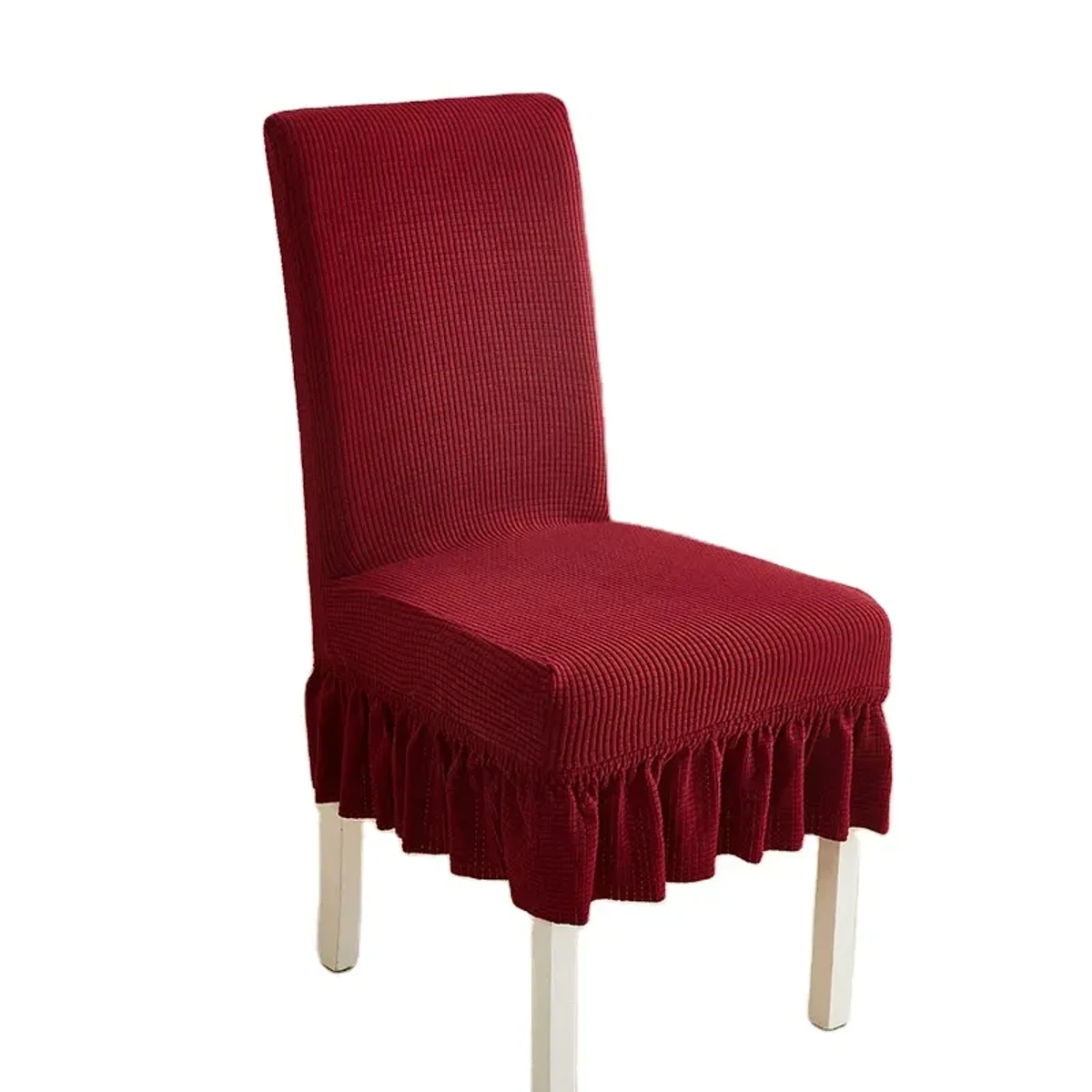 Solid Color Chair Covers for Dining Room Seat (meron colour)